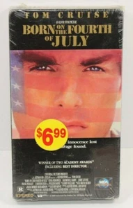 Born on the Fourth of July (VHS, 1990) - Brand New Sealed - Shelf Wear - Picture 1 of 3
