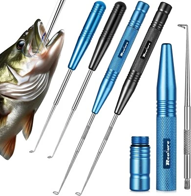 4PCS Easy Fish Hook Remover Detacher Fishing Hook Detacher Tackle Removal Tools - Image 1 of 4