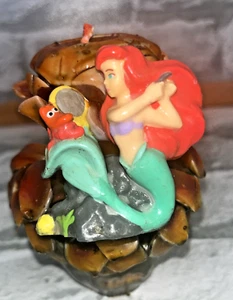 Rare Disney Little Mermaid Ariel Candle  Decor Wax Figurine Kid - Picture 1 of 8