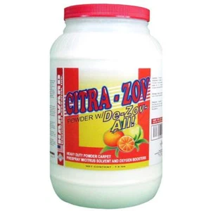 2 JARS HARVARD CHEMICAL CITRAZOV HIGH PH CARPET PRESPRAY POWDER CITRUS CITRA-ZOV - Picture 1 of 1
