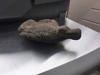 Rare Old Volcanic Rock Lava Carved Bird Effigy South Pacific Hawaii? No Reserve