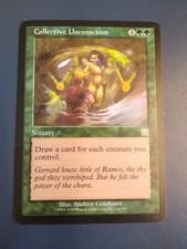 Collective Unconscious - Mercadian Masques - LP Light Play - English - MTG Magic