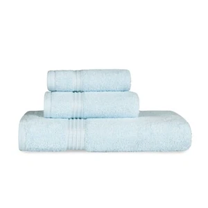 Egyptian Cotton Highly Absorbent Solid 3-Piece Ultra Soft Towel Set - Picture 1 of 132