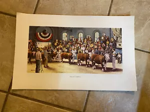 The Blue Ribbon Titled Artwork Unframed - Picture 1 of 3