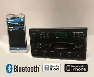 98-00 Ford F150 F250 F350 Superduty AM FM BLUETOOTH FEATURE F85F-19B132-AA OEM - Foto 1 di 6
