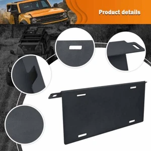 Soporte de reubicación de matrícula de parachoques delantero para Bronco 2021-2023 CT - Imagen 1 de 10