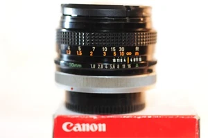 Canon FD 50mm f/1.8 S.C PRIME lens READ for A1 AE-1 Program T90 F-1N T-60 T70 - Picture 1 of 6