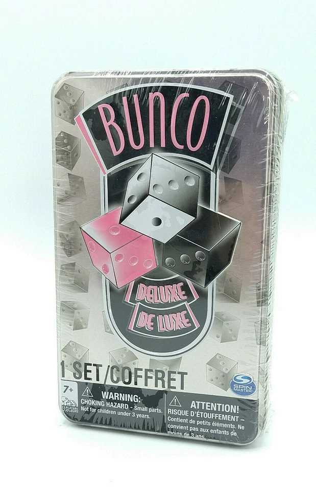 Bunco Deluxe in Tin Spin Master Brand New Sealed - Image 1 of 4