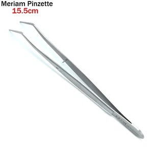 Meriam gebogen Pinzette Dental Chirurgisch Meriam zahnpinzette KFO CE - Bild 1 von 4