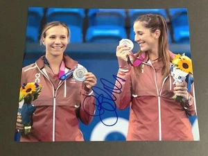 BELINDA BENCIC Olympia 2020 Tennis In-person Foto 20x25 Autogramm  - Imagen 1 de 1