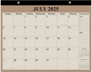 Desk Calendar 2025-2026 - 18 Months Calendar from July 2025 to December 2026 ... - Afbeelding 1 van 7