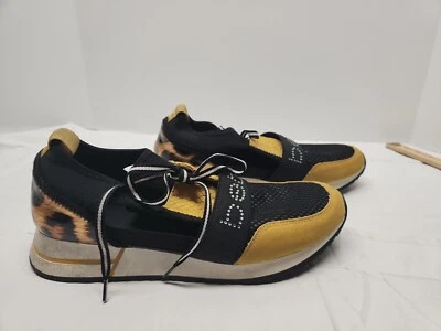 Zapatillas Bebe Brienna Estampado Leopardo - Talla 9 Lados Abiertos Foto 1 de 4