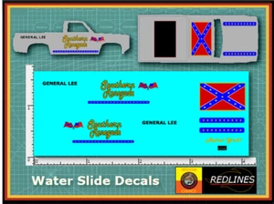 1/64 '83 Chevy Silverado 'Southern Renegade' CUSTOM Decal SCR-0280 - Picture 1 of 3