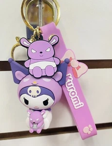 New Kuromi ~Purple ~Key Chain 2” - Picture 1 of 6