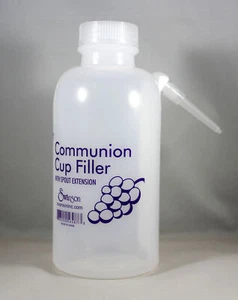 Botella de Relleno de Taza de Comunión NUEVA con Extensión de Pico Fácil Vertido (16,9 OZ) - Imagen 1 de 3