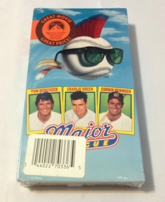 Sealed Major League VHS Brand New Factory Sealed 1997 Paramount Video - Image 1 of 4