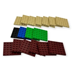 Lego Repuesto 3958 6x6 Placa Lote De 17 Varios Colores - Imagen 1 de 3