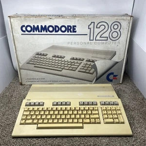 Commodore 128 Computer w/original box tested And Works NO CABLES - Picture 1 of 19