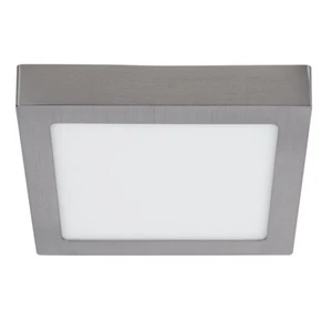 Lampada Da Soffitto In Metallo Argento 1X LED - Foto 1 di 1