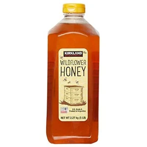 Kirkland Signature Premium Wildflower Honey 5 Lbs 100% Pure - Picture 1 of 8