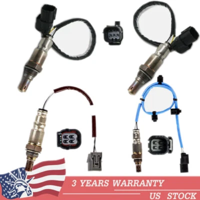 4PCS Oxygen Sensor For 2013-2020 Acura MDX RDX RLX TLX 3.5L Upstream+Downstream - Image 1 of 4