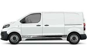 Toyota Proace Side Stripes Graphics Both Sides Decals Any Colour - Picture 1 of 4