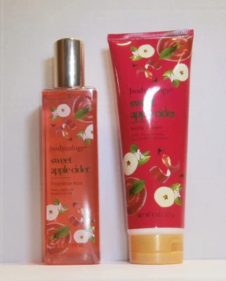 Bodycology sweet apple cider Body Cream 8oz + Fragrance Mist 8oz 8 oz ( 1 SET ) - Image 1 of 2