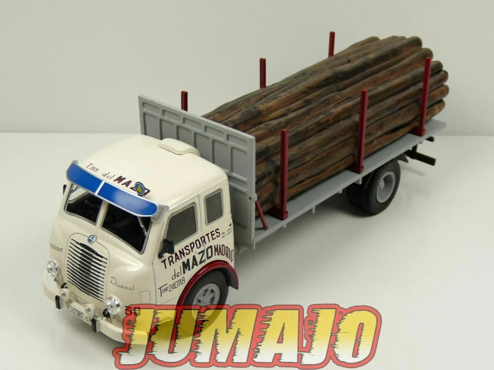 PEG2 CAMIONS PEGASO Salvat 1/43 : Pegaso II Z-202 diésel porteur de bois Madrid - Photo 1/4