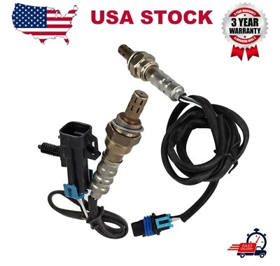 2X Sensor de oxígeno superior + inferior para Pontiac Grand Am Oldsmobile Alero 1999-2000 3,4 L Foto 1 de 4