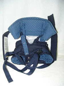 INFANTINO INFANT BABY 6 IN ONE RIDER/CARRIER NAVY BLUE COLOR FRONT & BACK - Picture 1 of 1