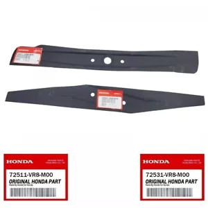 Genuine OEM Honda 72511-VR8-M00 and 72531-VR8-M00 Blade Set for HRN216 Mowers - Picture 1 of 3