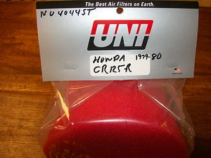 Filtro de aire Honda CR125 R CR125R 1979 - 1980 MX UNI filtro NU-4044 ST - Imagen 1 de 6