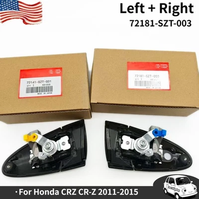 For Honda CRZ CR-Z 2011-2015 Pair Left +Right Door Outer Handles 72181-SZT-003 Foto 1 de 4