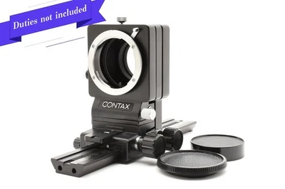 [COMO NUEVO] Fuelle automático Contax con riel de enfoque macro doble para montaje C/YM de JAPÓN Foto 1 de 4