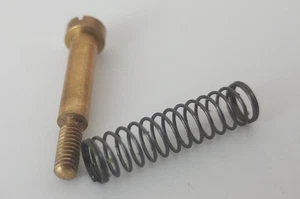 Hornby OO Gauge S1193 / S9745 Various Locomotives Pony Truck Fixing Screw/Spring - Foto 1 di 3