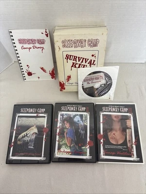 Sleepaway Camp Survival Kit (DVD, 2002, 4 Disc Set) - Image 1 of 3