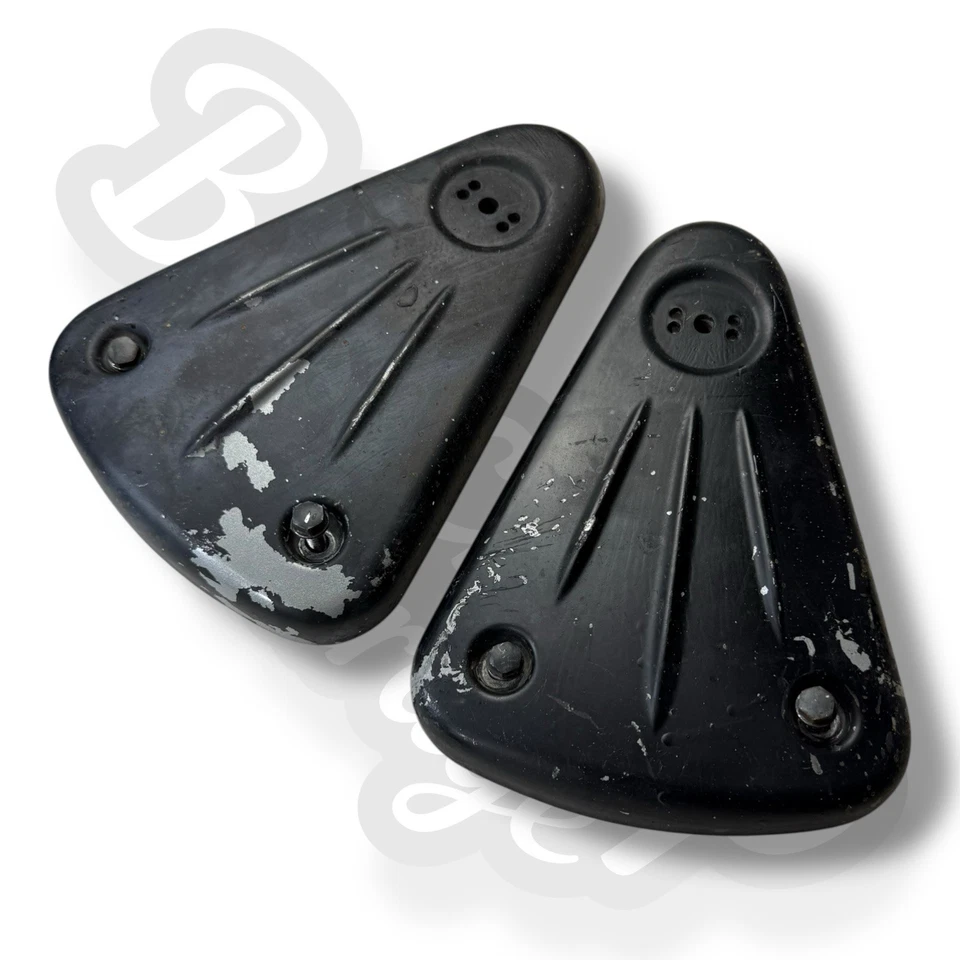 Triumph America 2005 negro fabricante original cubiertas laterales derecha e izquierda panel cubierta carenado Foto 1 de 4