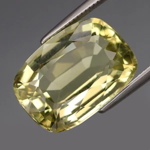 6.92Ct.Ravishing Color! Natural Lemon Yellow Quartz Brazil Full Fire&CLEAN - Picture 1 of 4