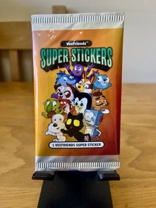 2025 Vee Friends Super Stickers PSA Magazine Exclusive Promo Pack - Sealed NEW - Picture 1 of 2
