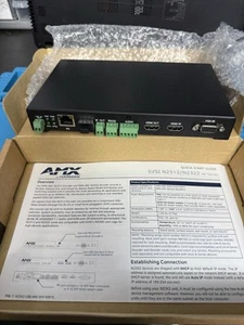 AMX NMX-ENC-N2312 FGN2312-SA STAND ALONE AUDIO VIDEO OVER IP ENCODER W/KVM & POE - Afbeelding 1 van 8