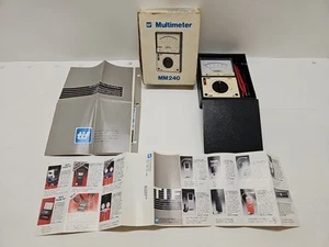 VINTAGE TIF MULTIMETER METER MODEL 240 - UNTESTED - (A2) - Picture 1 of 11