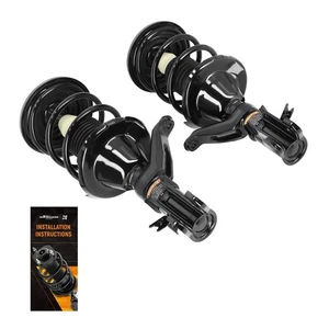 Set of 2 Front Struts w/Coil Spring For 2001 2002-2005 Honda Civic 171433 171434 - Picture 1 of 13