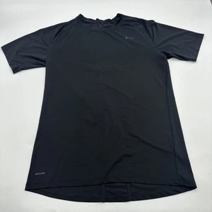 Skora Running Quick-Dry T-Shirt Men M Black Solid Logo ..#32394 - Picture 1 of 10