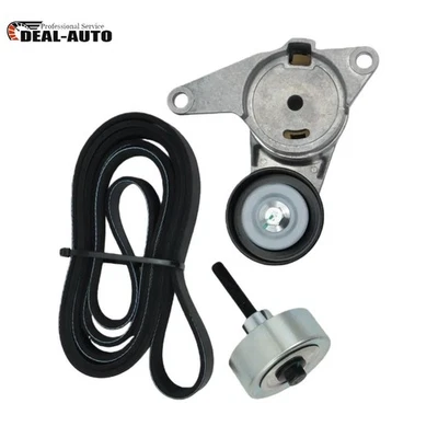 NUEVO Kit de polea tensora de correa Serpentine apta para Buick Enclave GMC Acadia 3,6 L Foto 1 de 4