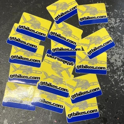 GT BMX,  Freestyle Racing, Bicycle Decal Sticker GT Lot Of 15 B13 - Image 1 of 4