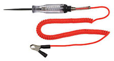 New Heavy Duty Circuit tester / test light w/large clip & retractabl cord #27300