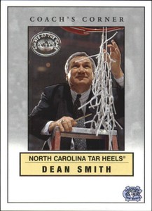 2001 Greats of the Game Coach's Corner #CC10 Dean Smith