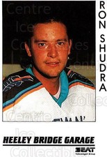 1995-96 UK British Elite Sheffield Steelers #9 Ron Shudra