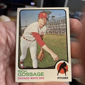 1973 Topps Rich Goose Gossage RC Rookie Card # 174 - Chicago White Sox HOF