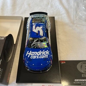 Kyle Larson hendrickscars.com auto club win autographed elite Race Version - Picture 1 of 8